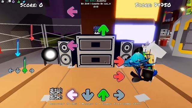 [NEW] Funky Friday Roblox Bad Apple Perfect No miss 98% смотреть онлайн