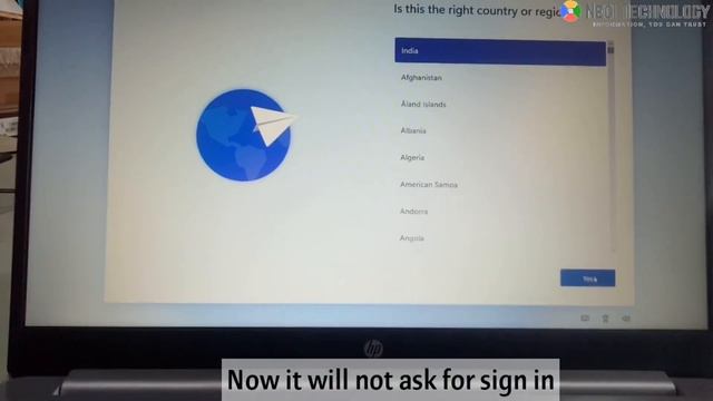 Bypass/Skip Microsoft Account Sign in While Configuring Windows 11 || bypass sign in windows 11 смотреть онлайн