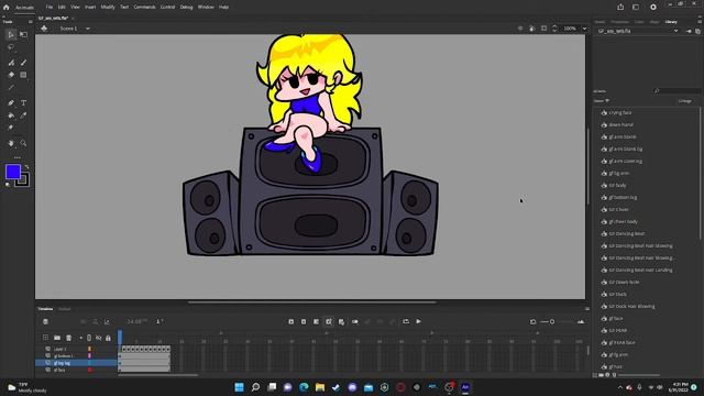 How to make Friday Night Funkin' Sprite sheets | Adobe Animate (2022) смотреть онлайн