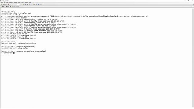 How To Configure DHCP Relay On Juniper Switches смотреть онлайн