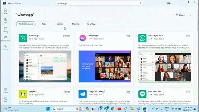 How To Download What'sapp In laptop with Microsoft store // How to download whatsapp in laptop смотреть онлайн