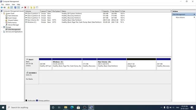 Disk partition on windows 10 | hard drive partition or disk management on windows 10 | hdd partion смотреть онлайн