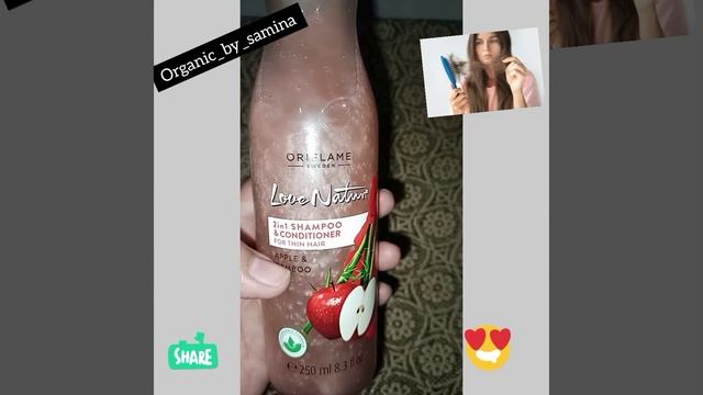 Love nature 2in1 apple and bamboo shampoo #organic #shampoo #hairfall #makeup #online #funny #hair смотреть онлайн