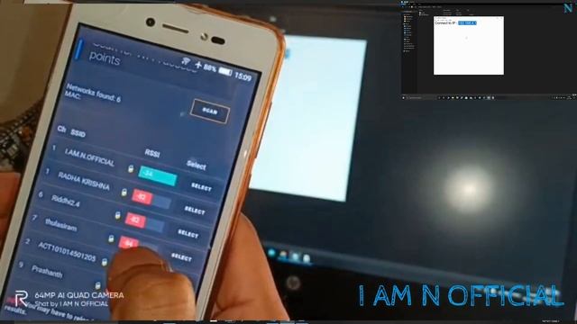 Wifi Jammer || at home || using ESP8266 || Nodemcu || I AM N OFFICIAL || Ethical Hacking смотреть онлайн