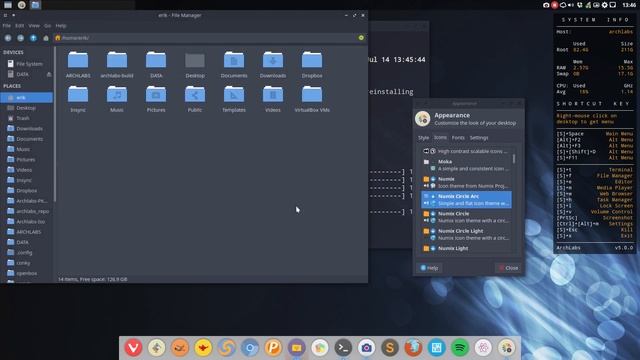 ArchLabs : 131 Numix-Circle-Arc has been created - suitable for any distro смотреть онлайн