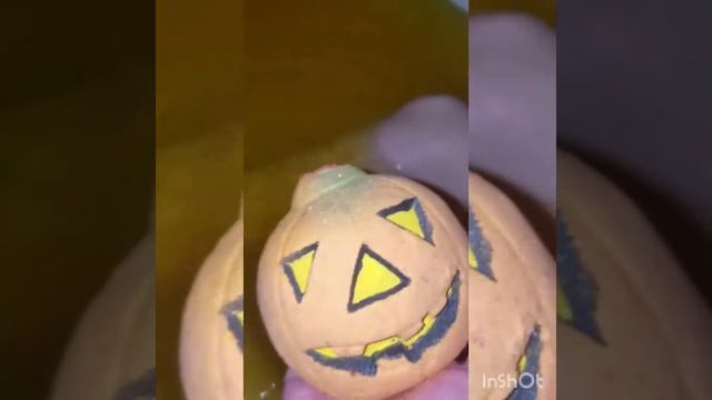 🎃Pumpkin Lush & LED Light Jack-O-Lantern Bath Bombs Demo🎃 смотреть онлайн