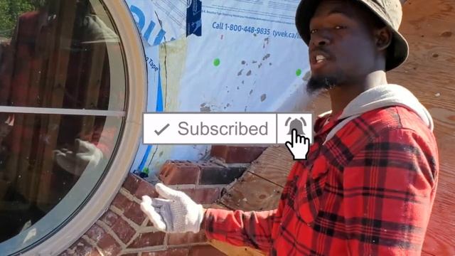 How To Install Brick Around a Round Window DIY For Beginners смотреть онлайн