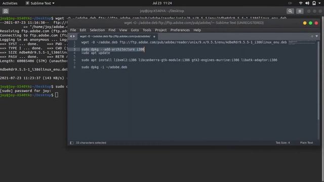 How to install Adobe Acrobat Reader on Ubuntu 20.04 using Terminal смотреть онлайн