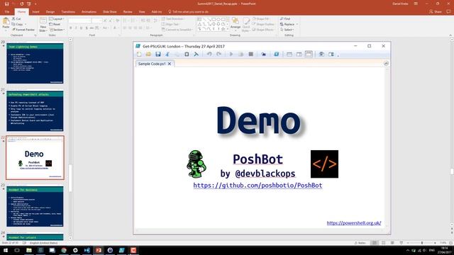 London Meetup - April 2017 - Recap of the PowerShell + DevOps Global Summit 2017 смотреть онлайн