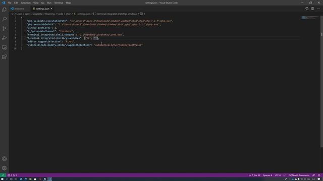 Setting up Visual Studio Code to work with Microsoft Developer Command Prompt смотреть онлайн