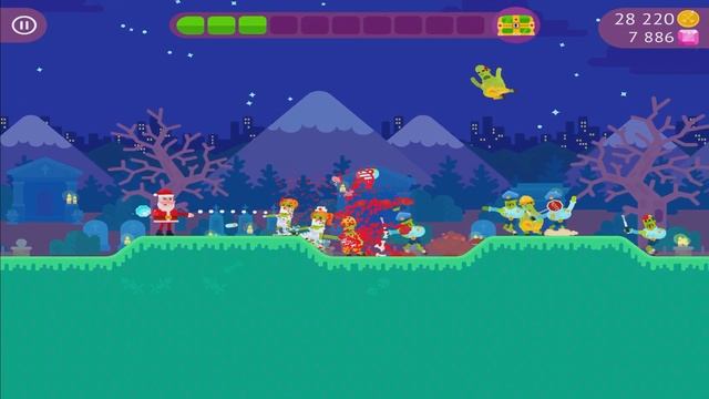 Bowmasters: Gameplay Walkthrough Part 67 - Claus Unlocked! (iOS, Android) смотреть онлайн