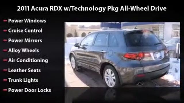 2011 Acura RDX w/Technology Pkg AWD смотреть онлайн