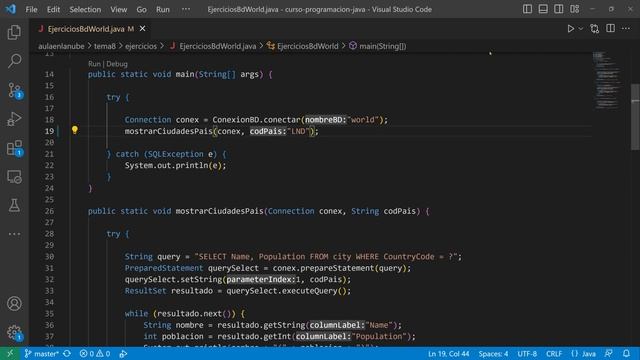 JAVA: Ejercicios BDs y ficheros ☕ DAM - DAW смотреть онлайн