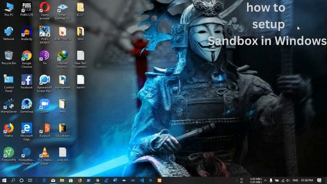 Windows Sandbox setup | Hacking Course | chapter 1 смотреть онлайн