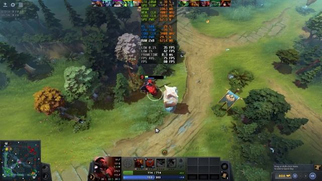 Dota 2 | 1080p | GTX 1060 | Ryzen 5 1600 | 16GB RAM | 256GB SSD смотреть онлайн