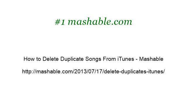 How-To Find Duplicate Songs In Itunes смотреть онлайн