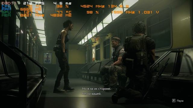 Resident Evil 3- HAGS on 3930К 4.5 -2080 RTX TI OS смотреть онлайн