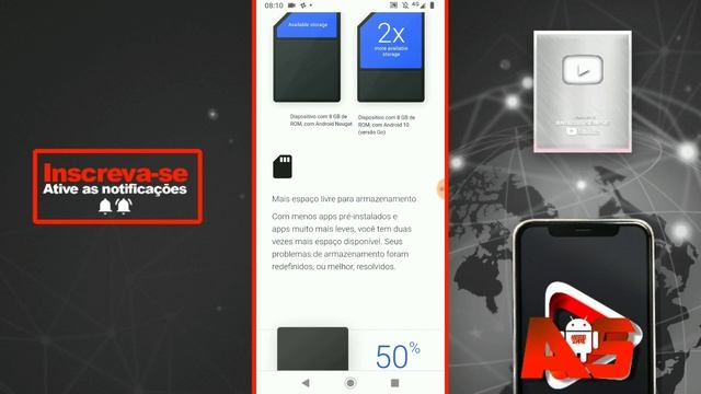 UAU 😍! CONHEÇA O NOVO ANDROID 10 GO смотреть онлайн