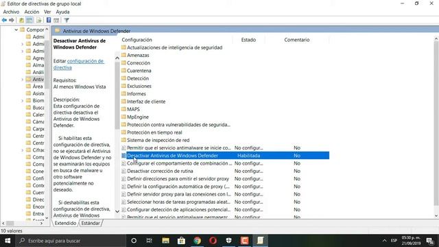como deshabilitar windows defender de forma permanente смотреть онлайн