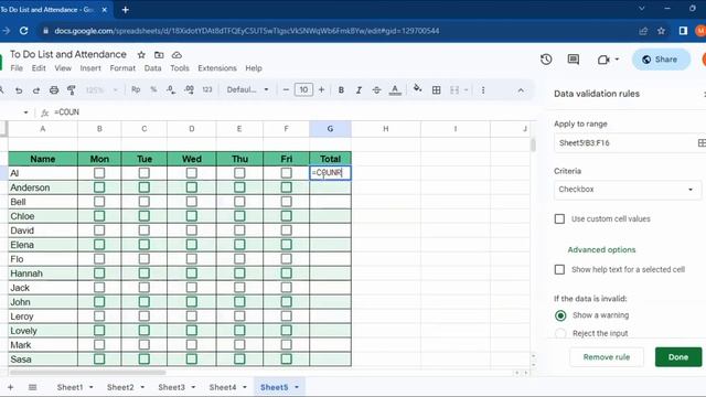 How to Make An attendance Sheet in Google Sheets |Laptop Desktop Windows PC or MacOS смотреть онлайн