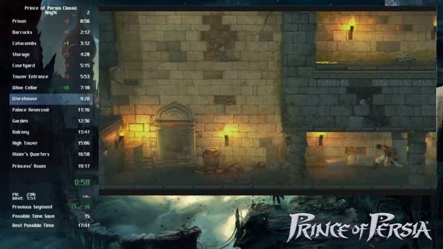 Prince of Persia: Classic - Any% - 17:23 смотреть онлайн