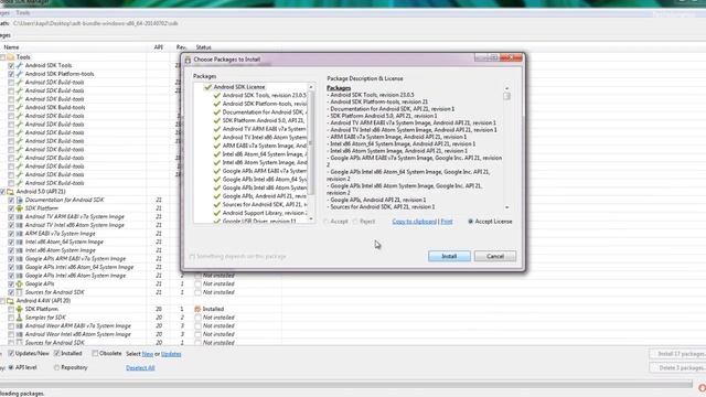 Install Android 5.0 lollipop SDK on PC смотреть онлайн