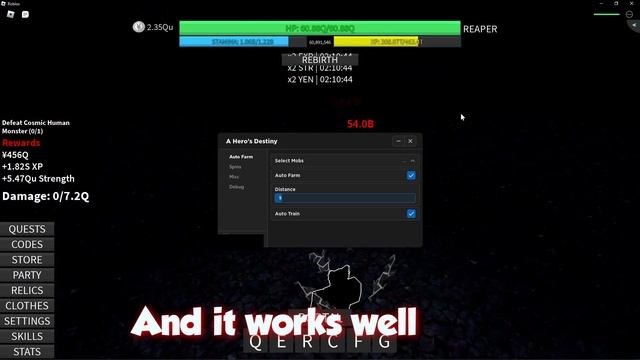 [WORKING] A Hero's Destiny Script/GUI (AutoFarm, Auto Quest) *PASTEBIN 2022* смотреть онлайн