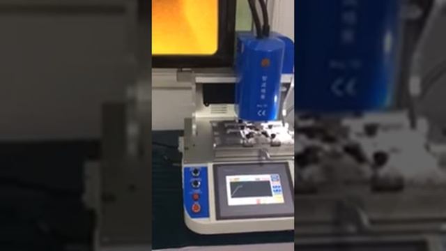 iPhone U2 chips remove ic repair machine iPhone mobile chips rework смотреть онлайн