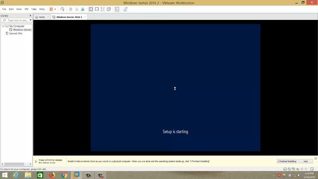 How to Install Windows Server 2016 In WMware (under 7 mins) смотреть онлайн