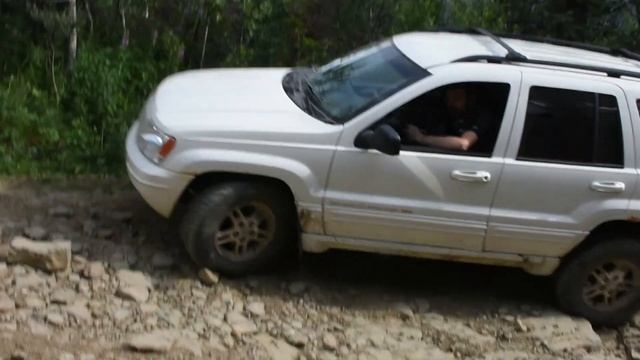 2008 Jeep Commander & 1999 Jeep Grand Cherokee Offroad. Top of the World Trail Mclean Creek Alberta смотреть онлайн