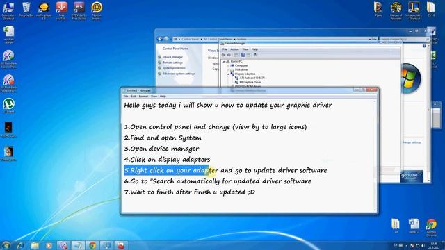 How to update video card drivers HD смотреть онлайн