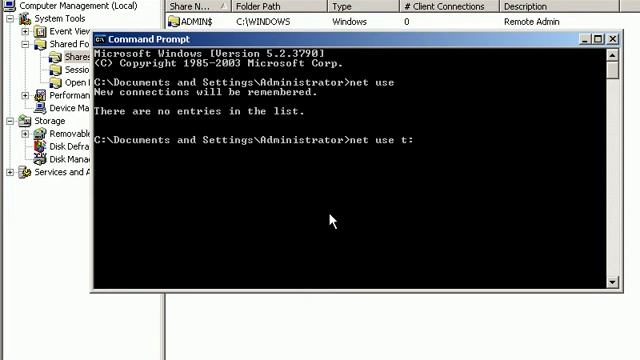 Win2003 Default Shares смотреть онлайн