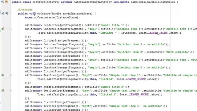 ANDROID MATERIAL SETTINGS смотреть онлайн
