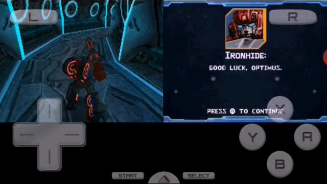 Transformers war for cybertron ds gameplay on andriod #1 смотреть онлайн