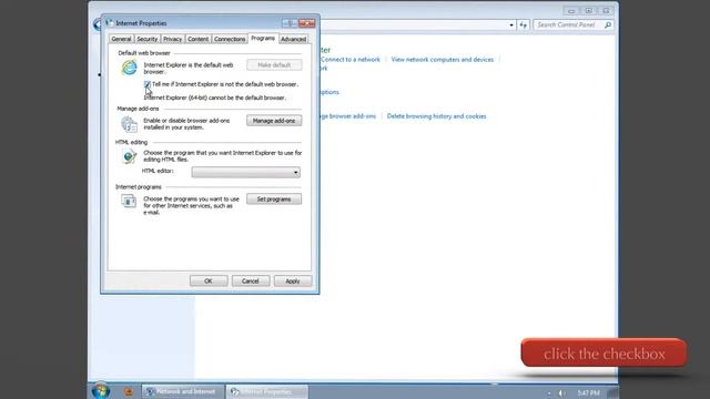 How to Make Internet Explorer as Default Browser смотреть онлайн