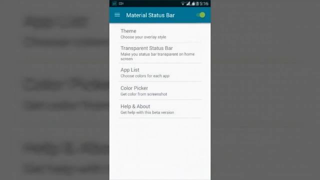 Get Android lollipop status bar without root | HD смотреть онлайн