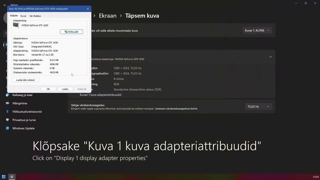 How to see graphics card information (Windows 11) [Computer tips] (reupload) смотреть онлайн