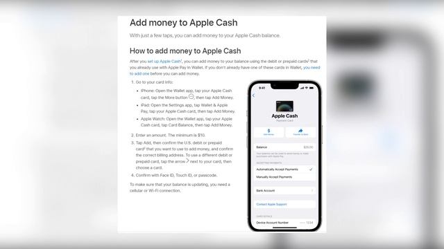How To Add Money To Apple Cash смотреть онлайн