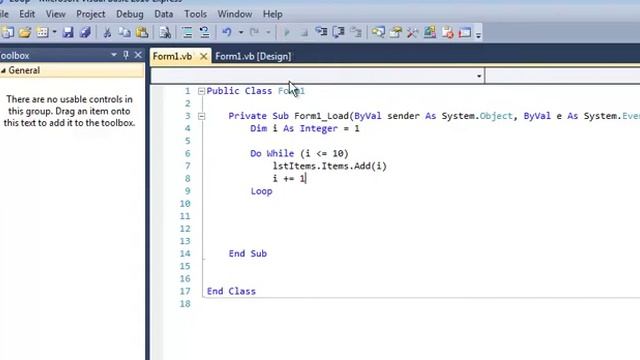 Visual Basic Do Until Loop Tutorial Using a List Box - VB.NET Algorithm смотреть онлайн