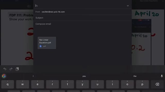 How to share single or multiple pages from Goodnotes 5 to email or Google Classroom смотреть онлайн