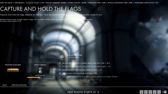 Battlefield 1 ultra 1440p fort de vaux 200% bullet damage смотреть онлайн