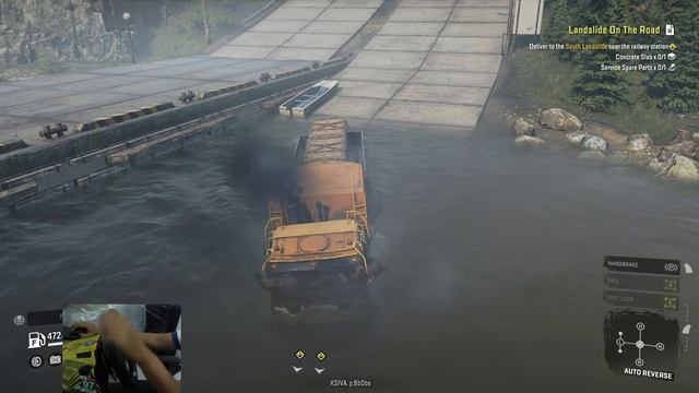 Landslide on the Road -1- Season 10 | Duncan Bay | British Columbia | SNOWRUNNER GAMEPLAY смотреть онлайн