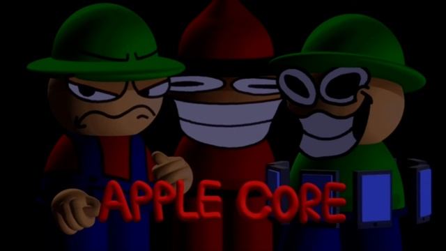 FNF MOD VS APPLE CORE смотреть онлайн