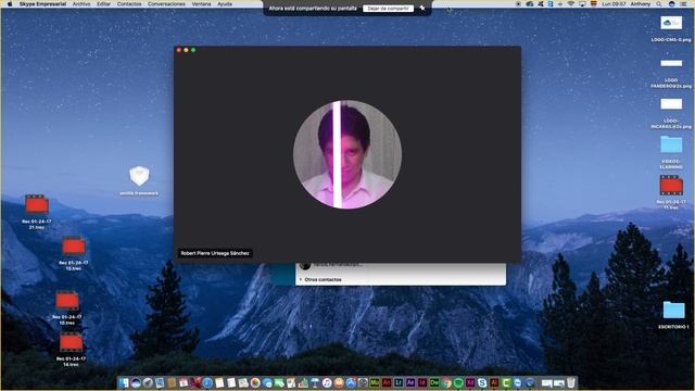 SKYPE - Compartir Escritorio смотреть онлайн