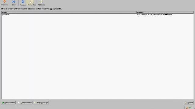 SwitchCoin Windows QT Wallet Demo смотреть онлайн