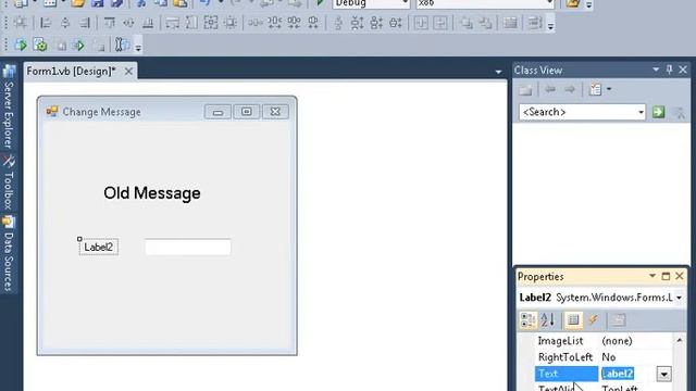 How to create a simple program in Visual Basic смотреть онлайн