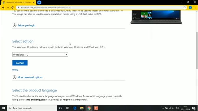 Original windows 10 Iso (Disk Image) Download 2019-2020 Build Version 1909 смотреть онлайн