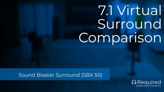 7.1 Virtual Surround Sound Comparison featuring Sound Blaster, Windows Spatial Sound, SXFi. смотреть онлайн