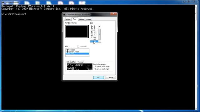How to change Background and Foreground Colors of Command Prompt Window смотреть онлайн