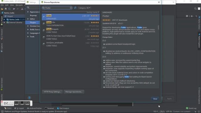 FLUTTER INSTALLATION 2019 смотреть онлайн